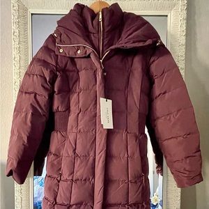 Beautiful Merlot Cole Hann Coat